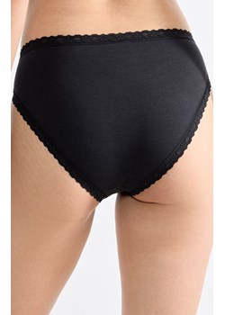 Sloggi figi damskie 24/7 Cotton Lace Tai 10167195-0004, Kolor czarny, Rozmiar 38, Sloggi ze sklepu Primodo w kategorii Majtki damskie - zdjęcie 176054179