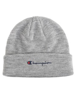 Czapka Champion Script Logo Beanie 806064-EM021 - szara ze sklepu streetstyle24.pl w kategorii Czapki zimowe męskie - zdjęcie 176054546