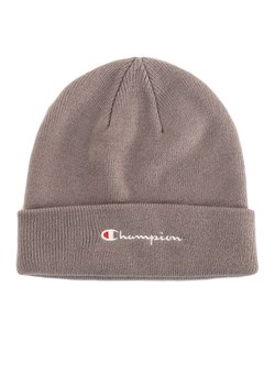 Czapka Champion Script Logo Beanie 806064-ES072 - szara ze sklepu streetstyle24.pl w kategorii Czapki zimowe męskie - zdjęcie 176054548