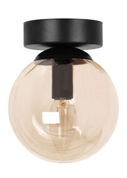 Bursztynowa szklana nowoczesna lampa sufitowa - A687 A7-T35 ze sklepu Edinos.pl w kategorii Lampy sufitowe - zdjęcie 176066097