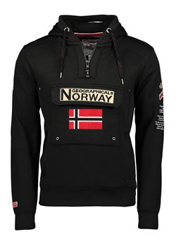 Geographical Norway Bluza &quot;Gymclass&quot; w kolorze czarnym ze sklepu Limango Polska w kategorii Bluzy męskie - zdjęcie 176067196