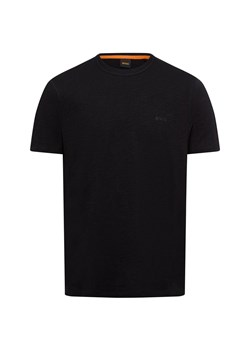 BOSS Orange T-shirt męski Mężczyźni Bawełna czarny marmurkowy ze sklepu vangraaf w kategorii T-shirty męskie - zdjęcie 176073905