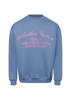 Another Cotton Lab Bluza unisex - Palma Oversized Mężczyźni,Kobiety niebieski nadruk ze sklepu vangraaf w kategorii Bluzy męskie - zdjęcie 176073956