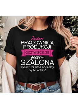 Koszulka dla pracownicy produkcji ze sklepu Time For Fashion w kategorii Bluzki damskie - zdjęcie 176074405