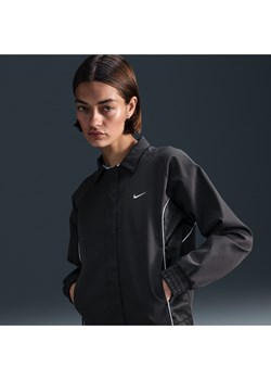 Damska kurtka z tkaniny Nike Sportswear - Czerń ze sklepu Nike poland w kategorii Kurtki damskie - zdjęcie 176077447