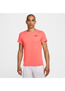 Męska koszulka do tenisa Dri-FIT NikeCourt Slam - Różowy ze sklepu Nike poland w kategorii T-shirty męskie - zdjęcie 176077465