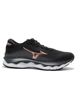 Buty do biegania damskie Mizuno Wave Sky 5 czarne ze sklepu Decathlon w kategorii Buty sportowe damskie - zdjęcie 176087377