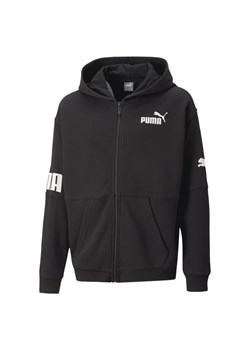 Bluza Sportowa Chłopięca Puma Power Fz Tr ze sklepu Decathlon w kategorii Bluzy chłopięce - zdjęcie 176088466