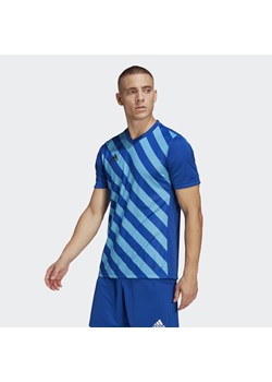 Jersey adidas Entrada 22 Graphic ze sklepu Decathlon w kategorii Stroje piłkarskie - zdjęcie 176090548