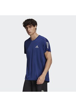 Koszulka do biegania męska Adidas Own The Run Tee niebieska ze sklepu Decathlon w kategorii T-shirty męskie - zdjęcie 176090675