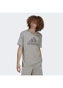 T-shirt z krótkim rękawem męski adidas ESSENTIALS ze sklepu Decathlon w kategorii T-shirty męskie - zdjęcie 176090709