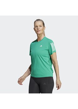 Koszulka do biegania damska Adidas Own the Run Tee ze sklepu Decathlon w kategorii Bluzki damskie - zdjęcie 176091117