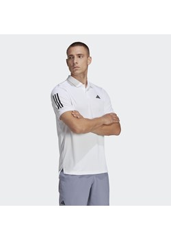 Club 3-Stripes Tennis Polo Shirt ze sklepu Decathlon w kategorii T-shirty męskie - zdjęcie 176091198