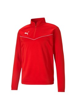 Bluza piłkarska męska Puma teamRISE 1 4 Zip Top ze sklepu Decathlon w kategorii Bluzy męskie - zdjęcie 176091638