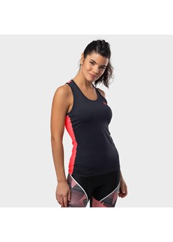 Kobieta Fitness Damska koszulka tank top All Star SIROKO Kobaltowa Czerń ze sklepu Decathlon w kategorii Bluzki damskie - zdjęcie 176096626