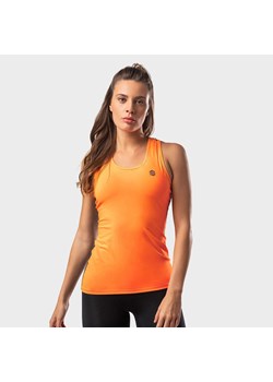 Kobieta Fitness Damska koszulka tank top Volcano SIROKO Mandarynka ze sklepu Decathlon w kategorii Bluzki damskie - zdjęcie 176096636