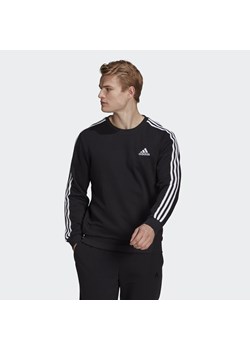 Bluza adidas Essentials French Terry 3-Bandes ze sklepu Decathlon w kategorii Bluzy męskie - zdjęcie 176098366