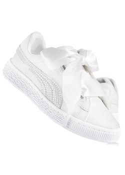 Buty dziecięce do chodzenia Puma BASKET HEART SPARKLE PS ze sklepu Decathlon w kategorii Buty dziecięce - zdjęcie 176098385