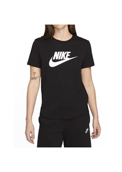 Koszulka z krótkim rękawem Damska Nike ICN DX7906 010 Czarny ze sklepu Decathlon w kategorii Stroje piłkarskie - zdjęcie 176098406