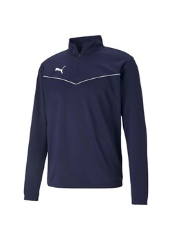 Bluza piłkarska męska Puma teamRISE 1 4 Zip Top ze sklepu Decathlon w kategorii Bluzy męskie - zdjęcie 176099495