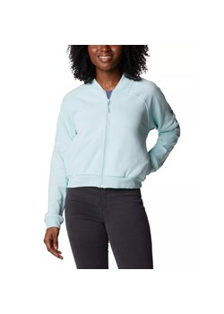 Bluza turystyczna damska Columbia Lodge French Terry FZ ze sklepu Decathlon w kategorii Bluzy damskie - zdjęcie 176102975