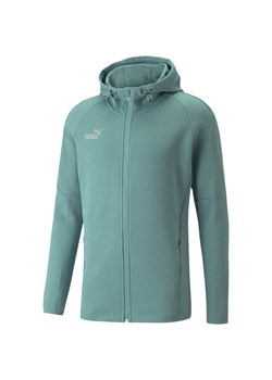 Bluza z kapturem męska Puma Team Final Casuals Hooded Jkt ze sklepu Decathlon w kategorii Bluzy męskie - zdjęcie 176108798