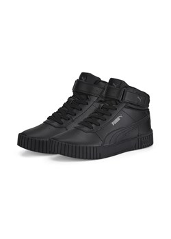 Damskie sneakersy Carina 2.0 Mid PUMA Black Dark Shadow Gray ze sklepu Decathlon w kategorii Buty damskie - zdjęcie 176112726