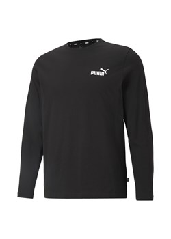 Męska koszulka z długim rękawem Essentials PUMA Black ze sklepu Decathlon w kategorii T-shirty męskie - zdjęcie 176112789