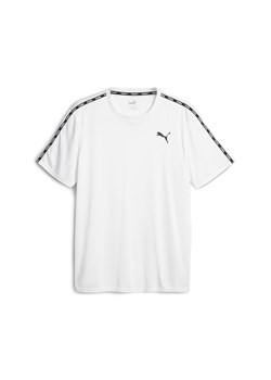 T-Shirt treningowy męski PUMA Essentials Taped ze sklepu Decathlon w kategorii T-shirty męskie - zdjęcie 176112918