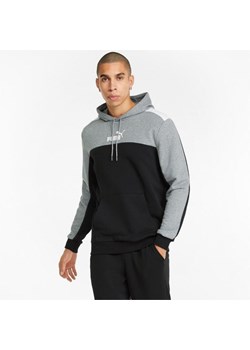 Bluza treningowa męska Puma ESS+ Block Hoodie TR ze sklepu Decathlon w kategorii Bluzy męskie - zdjęcie 176130597