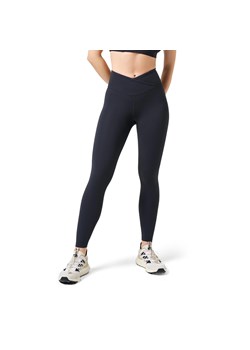 Legginsy treningowe damskie Casall Overlap High Waist ze sklepu Decathlon w kategorii Spodnie damskie - zdjęcie 176131209