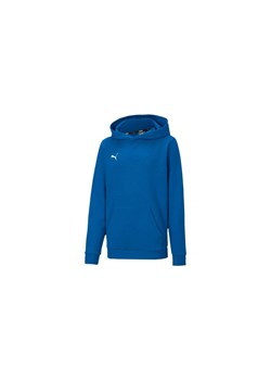 Bluza dla dzieci Puma teamGOAL 23 Casuals Hoody Jr niebieska ze sklepu Decathlon w kategorii Bluzy chłopięce - zdjęcie 176131758