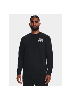 Bluza fitness męska UNDER ARMOUR Rival Terry Graphic Crew ze sklepu Decathlon w kategorii Bluzy męskie - zdjęcie 176132349