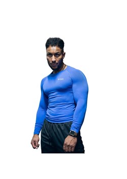 Rashguard koszulka z długim rękawem męska bezszwowa ze sklepu Decathlon w kategorii Bluzy męskie - zdjęcie 176137297