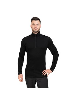 Koszulka Smartwool Classic Thermal Merino Base Layer 1/4 Zip-Black xl ze sklepu Decathlon w kategorii Bluzy męskie - zdjęcie 176147397