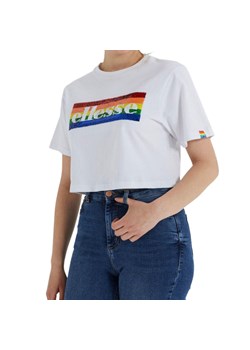 Koszulka sportowa damska Ellesse Unicorn Crop ze sklepu Decathlon w kategorii Bluzki damskie - zdjęcie 176153046