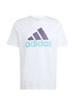 Koszulka męska adidas Essentials Single Jersey Big Logo Tee ze sklepu Decathlon w kategorii Stroje piłkarskie - zdjęcie 176153727