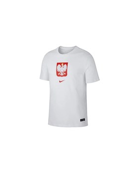 T-shirt sportowy z krótkim rękawem męski Poland Evergreen Crest Tee ze sklepu Decathlon w kategorii Stroje piłkarskie - zdjęcie 176153906