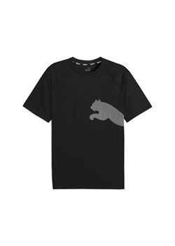 Męska koszulka Train All Day Big Cat PUMA Black ze sklepu Decathlon w kategorii T-shirty męskie - zdjęcie 176158886