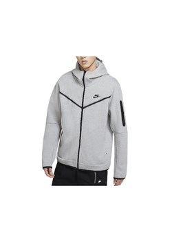 Bluza sportowa męska Nike Tech Fleece Hoodie FZ WR ze sklepu Decathlon w kategorii Bluzy męskie - zdjęcie 176163187