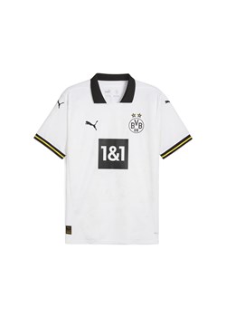 Męska koszulka dodatkowa Borussia Dortmund 24/25 PUMA White ze sklepu Decathlon w kategorii Stroje piłkarskie - zdjęcie 176163545