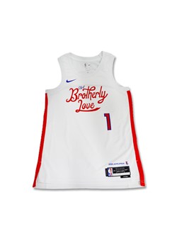 Koszulka Nike Philadelphia 76ers Swingman Jersey City Edition 22 James Harden ze sklepu Decathlon w kategorii T-shirty męskie - zdjęcie 176164506