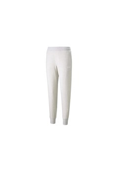 Puma Essential Logo Pants, damskie spodnie dresowe, Beżowe ze sklepu Decathlon w kategorii Spodnie damskie - zdjęcie 176166266