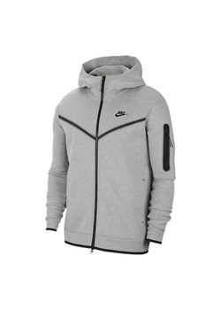 Bluza sportowa męska Nike Tech Fleece Hoodie FZ WR ze sklepu Decathlon w kategorii Bluzy męskie - zdjęcie 176166435