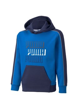 Bluza z kapturem Puma Alpha Hoodie Fl B, Dzieci ze sklepu Decathlon w kategorii Bluzy chłopięce - zdjęcie 176167477