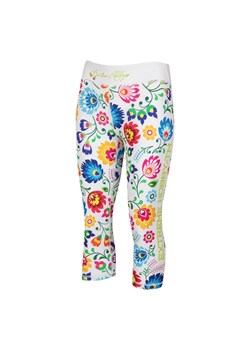 Legginsy sportowe damskie EXTREME HOBBY FOLK 2 3/4 ze sklepu Decathlon w kategorii Spodnie damskie - zdjęcie 176171425