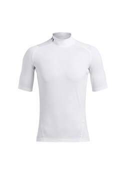 Koszulka treningowa męska Under Armour Heat Gear Armour Comp Mock ze sklepu Decathlon w kategorii T-shirty męskie - zdjęcie 176171435