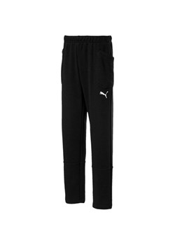 Spodnie dla chłopca Puma Liga Casuals Pants czarne 655635 03 ze sklepu Decathlon w kategorii Spodnie chłopięce - zdjęcie 176184076