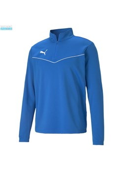 Bluza piłkarska męska Puma teamRISE 1 4 Zip Top ze sklepu Decathlon w kategorii Bluzy męskie - zdjęcie 176190018