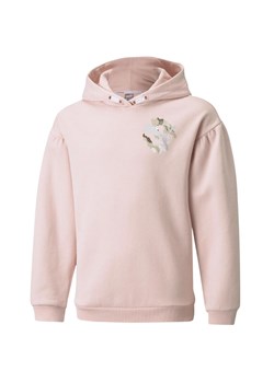 Bluza dla dzieci Puma Alpha Hoodie FL jasnoróżowa ze sklepu Decathlon w kategorii Bluzy dziewczęce - zdjęcie 176196708